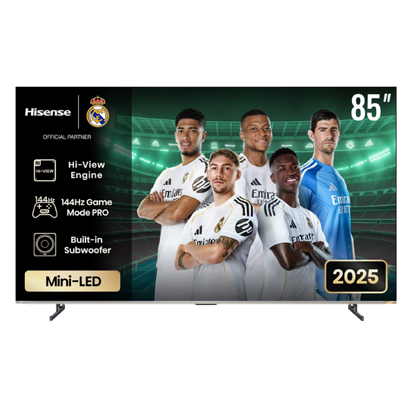 Hisense 215 cm (85 inches) U7Q Series 4K Ultra HD Smart QLED Mini LED TV (HISENSE85U7Q)