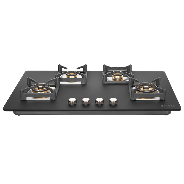Faber BELLA HT 904 BR AI FFD Glass Top 4 Burner Automatic Hob (BELLAHT904BRAIFFD)