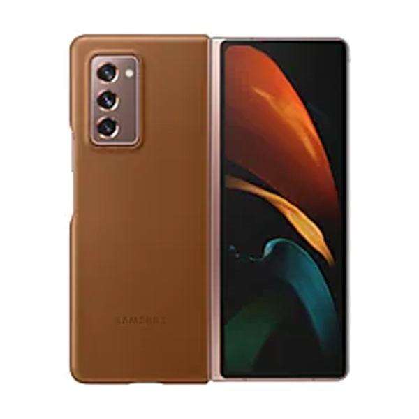 SAMSUNG Galaxy Z Fold4 Leather Back Cover (SAMEFVF936L)