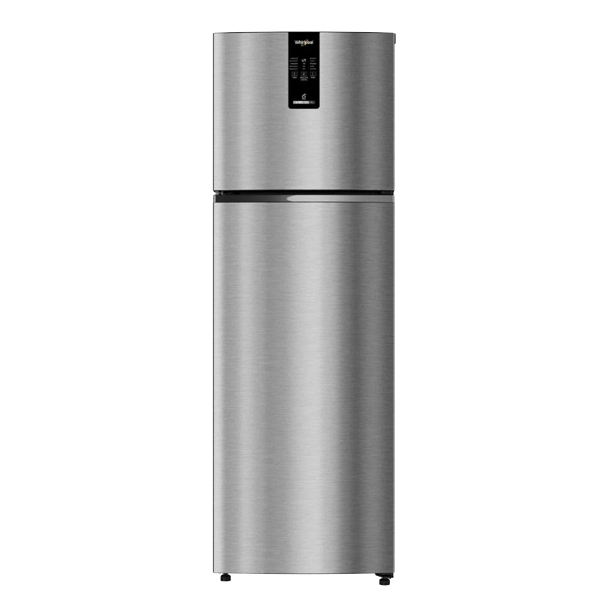 Whirlpool Intellifresh Pro 235L 2 Star Convertible Frost Free Double Door Refrigerator (Illusia Steel, IFPROINVCNV278ILS2SY)