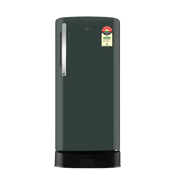 LG 201 Litres 5 Star Direct Cool Single Door Refrigerator with Smart Inverter Compressor (GLD2156ZHRG)
