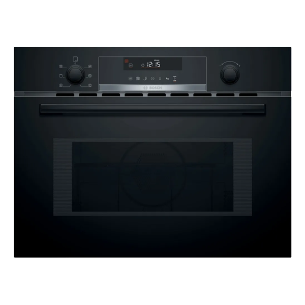 Bosch Built-in microwave oven with hot air 60 x 45 cm Black (CMA585MB0I)