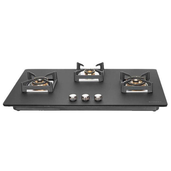 FABER BELLA HT 903 BR AI FFD Glass Top 3 Burner Automatic Hob (BELLAHT903BRAIFFD)