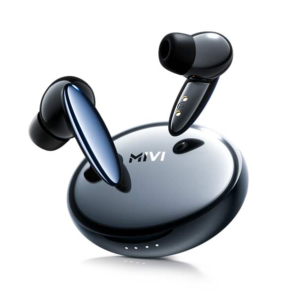 Mivi SuperPods Opera Earbuds (Hi-res Audio with LDAC, 3D Soundstage Bluetooth, True Wireless, MIVIEBSUPEROPERAENC)