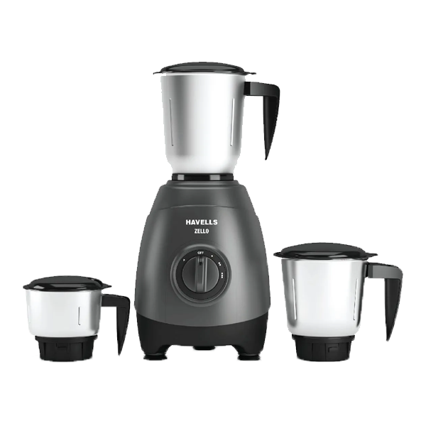 Havells Zello 4 Jar 750 watt Mixer Grinder (ZELLO750W4JAR)