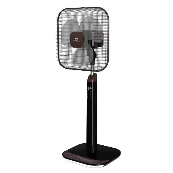 Havells Aindrila Premium Pedestal Fan Brown Black (400MMAINDRILAPREMPF)
