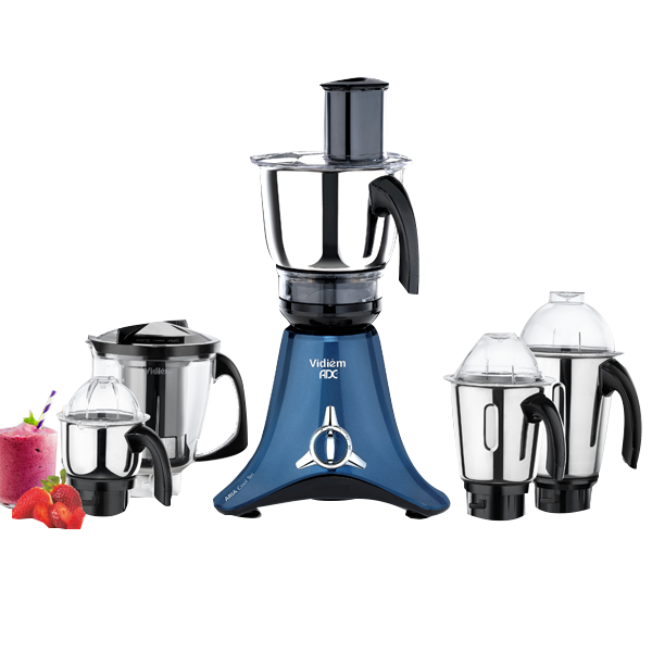 VIDIEM VSTAR ADC AZURE BLUE 1000W MIXER GRINDER (VIDIEMADC1000W)