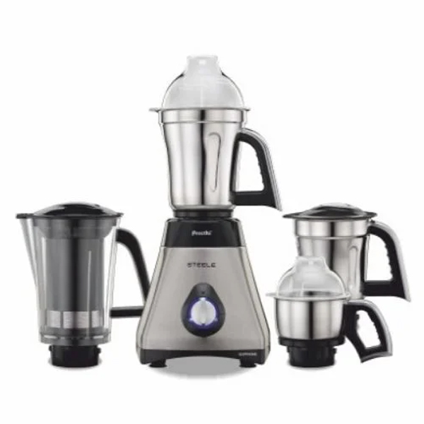 Preethi Steel Supreme Mixer Grinder MG 208 (STEELSUPREME)