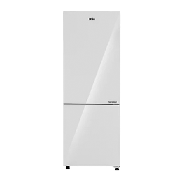 Haier 265L 2 Star Frost Free Double Door Bottom Mount Refrigerator (Mirror Glass, HRB3152PMGA)
