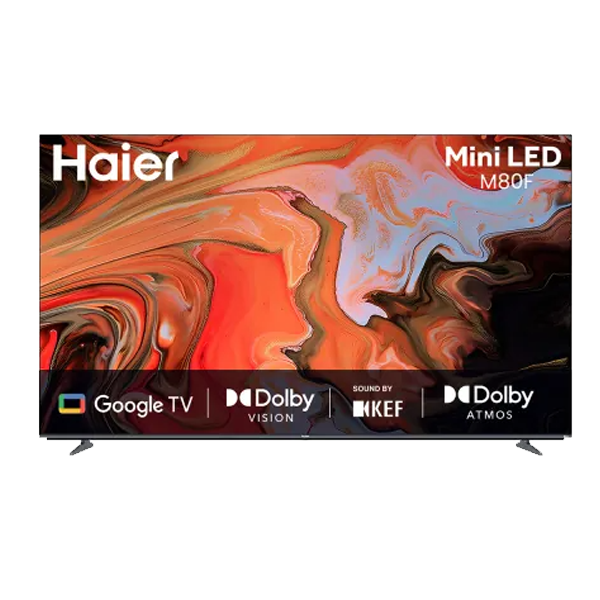 Haier 85-Inch Mini LED 4K Ultra HD Smart TV (H85M80FUX)