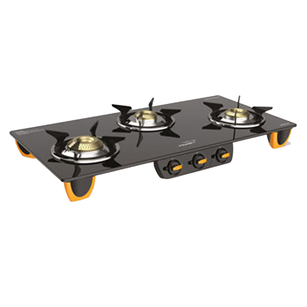V-Guard INSIGHT 3D 3 Burner Cook Top (3BINSIGHT3DSFDMTGCT)