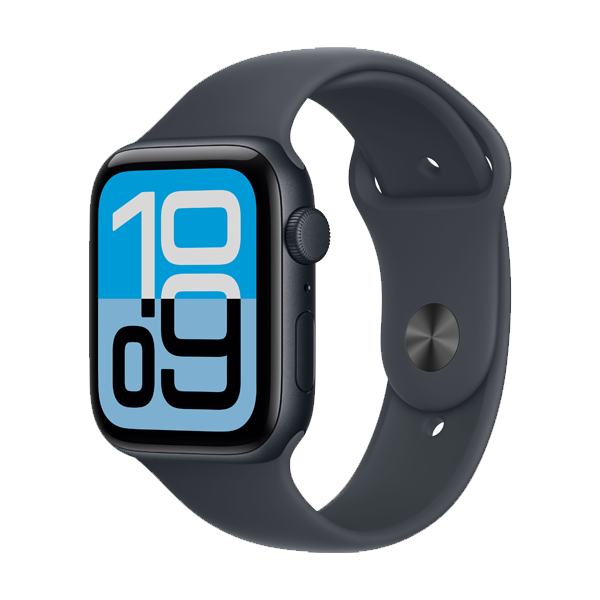 Apple Watch SE 3 GPS 44mm Starlight Aluminium Case with Starlight Sport Band - M/L (IWSE3GPS44STLALMEHJ4)