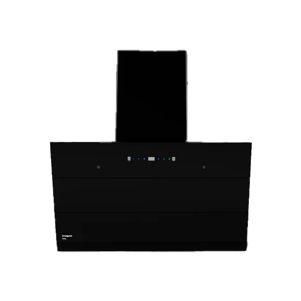 Crompton 90cm Filterless Wall Mounted Chimney Eliteo Inclined Series (CHDELI90FLEIND)