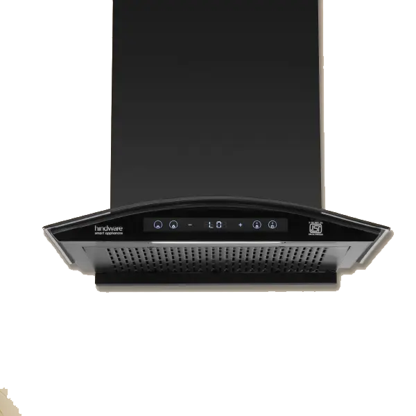 Hindware DIVINA BLDC 60 cm 1400 CMH Auto Clean Filterless Wall Mounted Chimney (Black, DIVINA60CMBLDC)