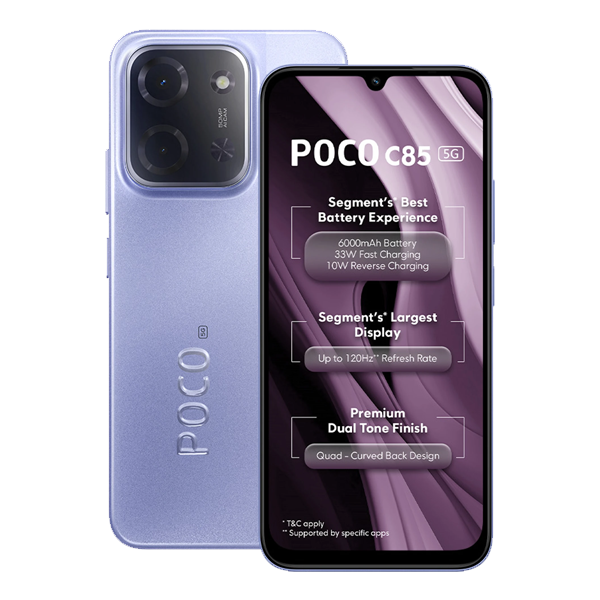Poco C85 5G Spring Green 8GB RAM 128GB ROM (POCOC855G8128GB)