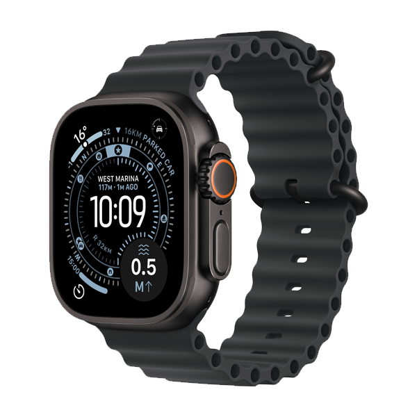 Apple Watch Ultra 3 GPS + Cellular Natural Titanium Case with Trail Loop S/M (IWU3CEL49NTRTIMEWR4)