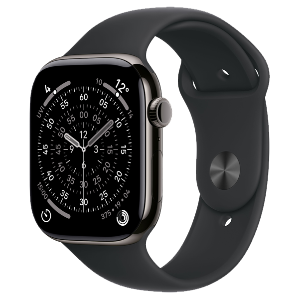 Apple Watch Series 11 GPS + Cellular 46mm Gold Titanium Case Gold Milanese Loop (IWS11CEL46GLDTIMFD74)