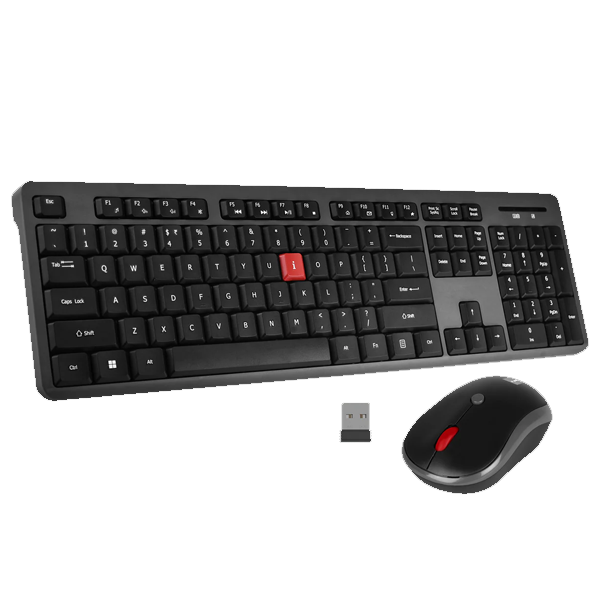 iBall Clickset S350 Mint i7 1600DPI Black Wireless Keyboard & Mouse Combo (IBALLWKMCLICKSETS350)