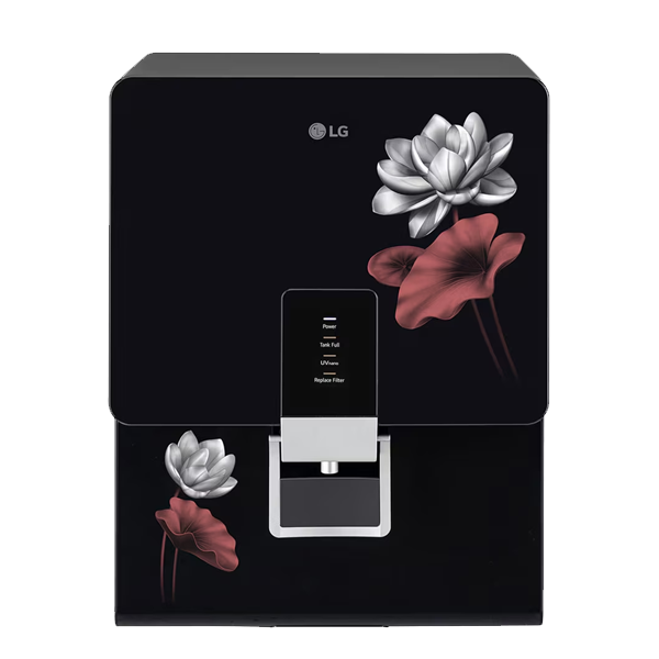 LG 8L RO+UV+Mineral Booster Water Purifier with Steel Tank (Black, WW156RTTB)