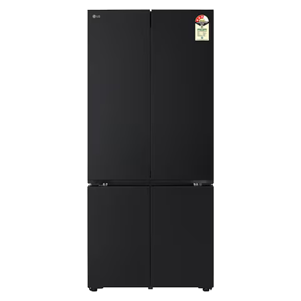 LG 574L 3 Star Frost Free French Door Smart Wifi Enabled Refrigerator (GVB23FFGMB)
