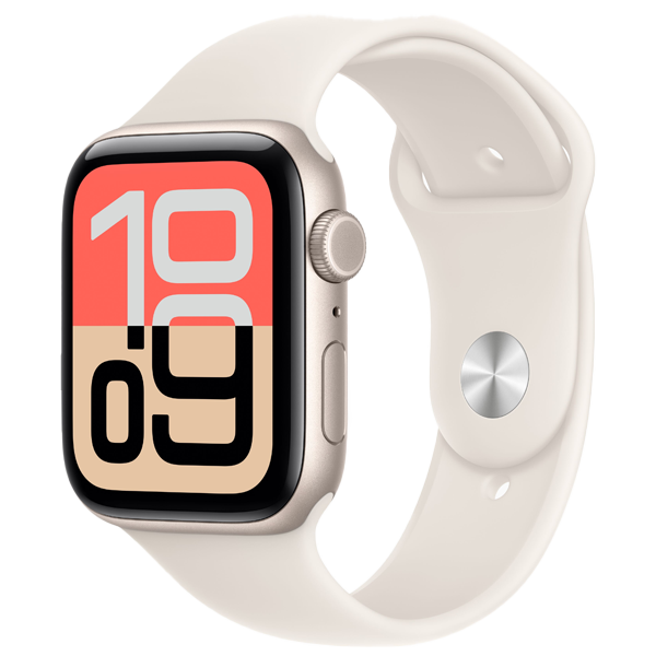 Apple Watch SE 3 GPS+Cellular with Starlight Sport Band - M/L (IWSE3CEL44STLALMEPF4)